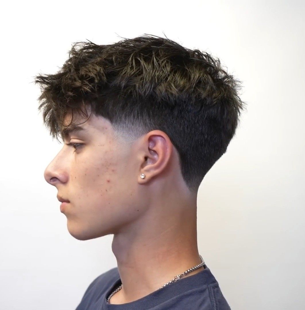 Fringe Textured hair cut