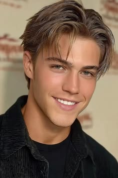 long middle part hair cut 