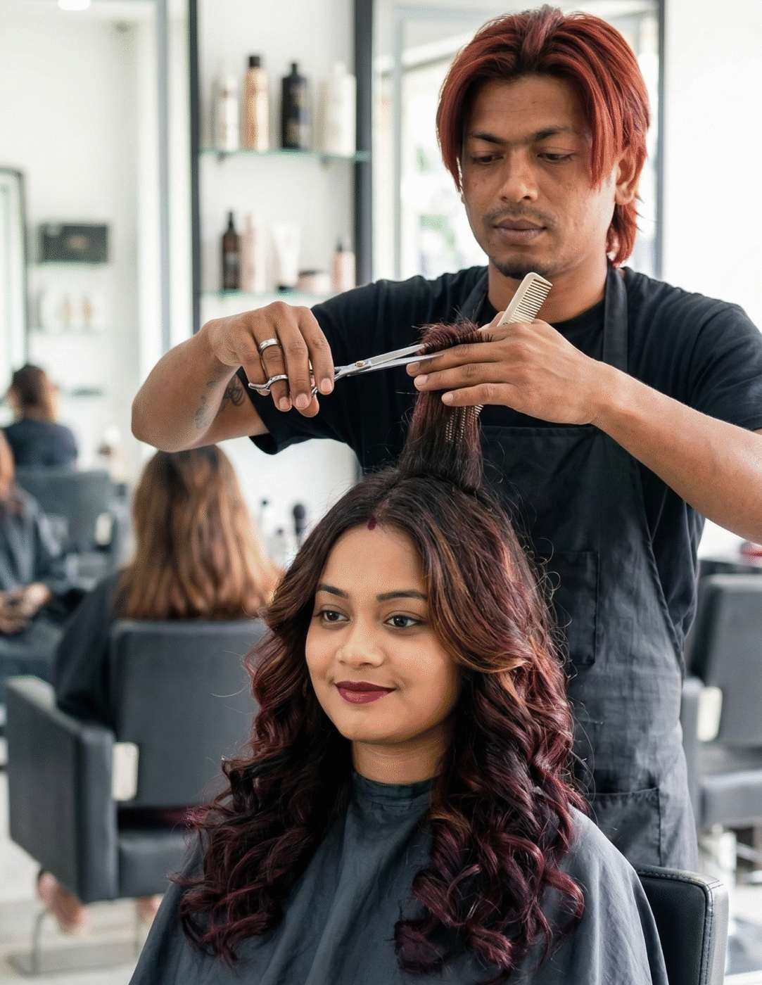 WOMEN HAIR CUT